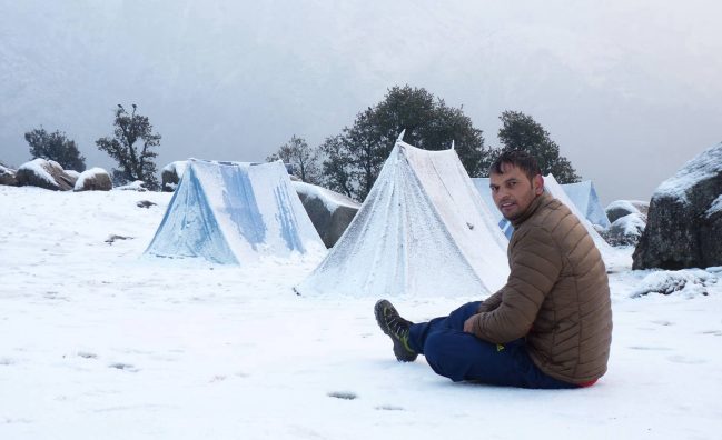 Triund Trek via Waterfall