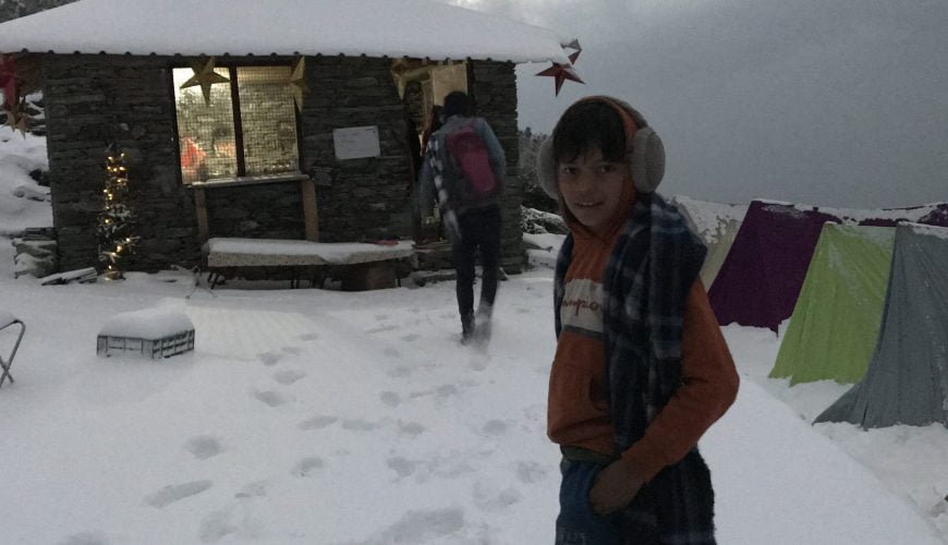 Camping in Leta Village (Triund )