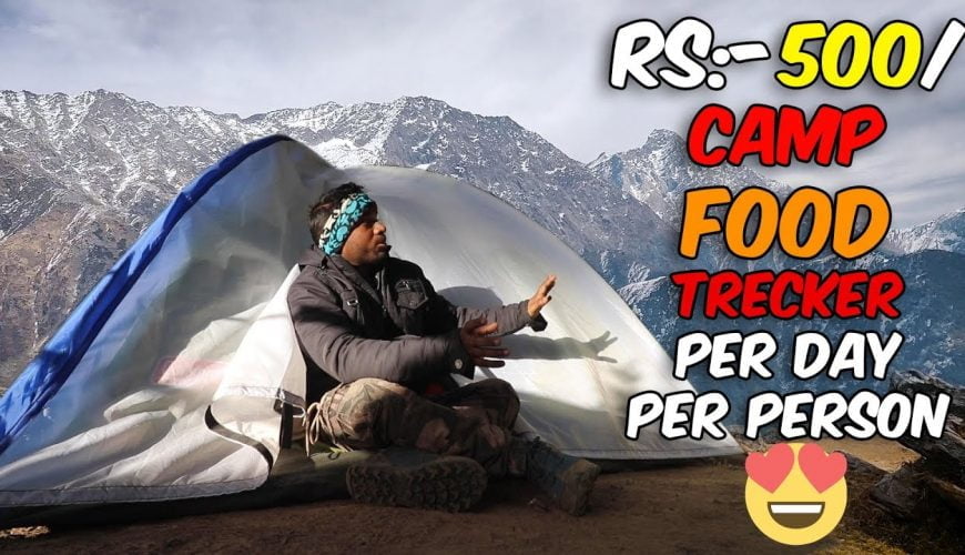 Rs 500 Camping In Triund Trek In December In 2020 | Himachal Pradesh Tourism