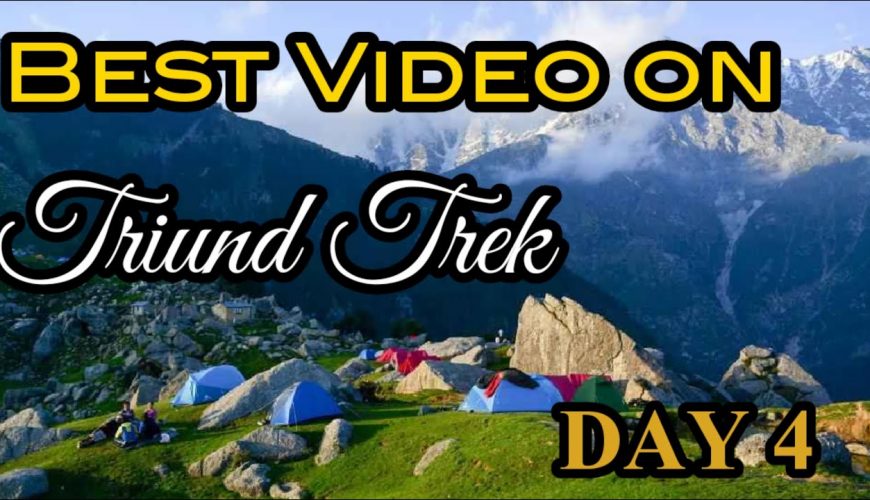 How to reach Triund Trek | VLOG 4 | COMPLETE DETAILS ON TRIUND TREK |  MCLEODGANJ | DHARAMSHALA