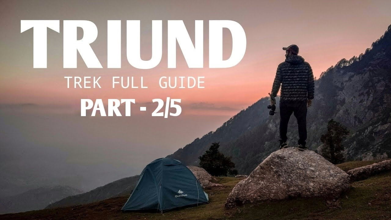 Triund Trek and Camping | Full trek guide | Himachal Pradesh | Vlog