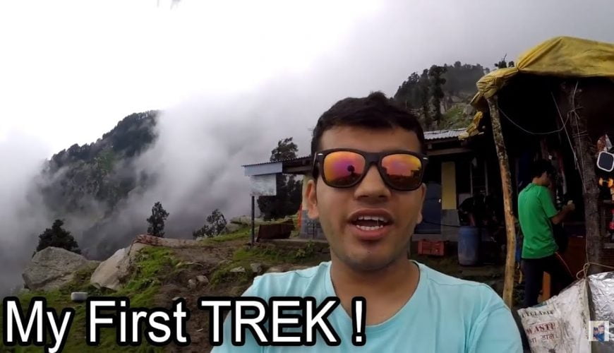 (VLOG #7) Triund Trek In August 2018 (Monsoon Season)