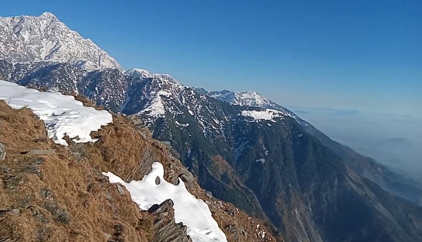 Triund Trek in route from waterfall way || Winter Time Adventure