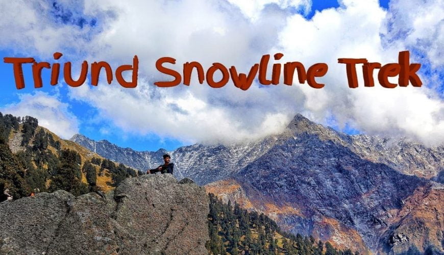 Snowline Trek From Triund, Mcleodganj | Drone Shots