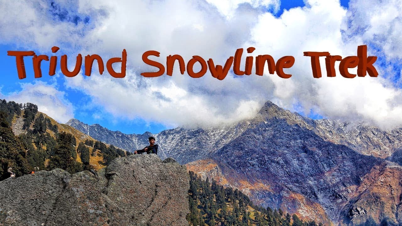 Snowline Trek From Triund, Mcleodganj | Drone Shots