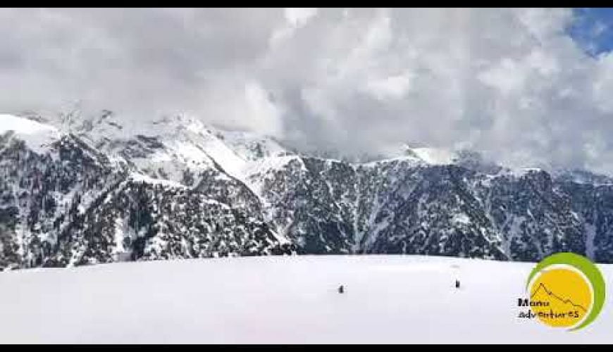 Triund Trek | Snowfall | Dharamshala  #Triund #SnowatTriund