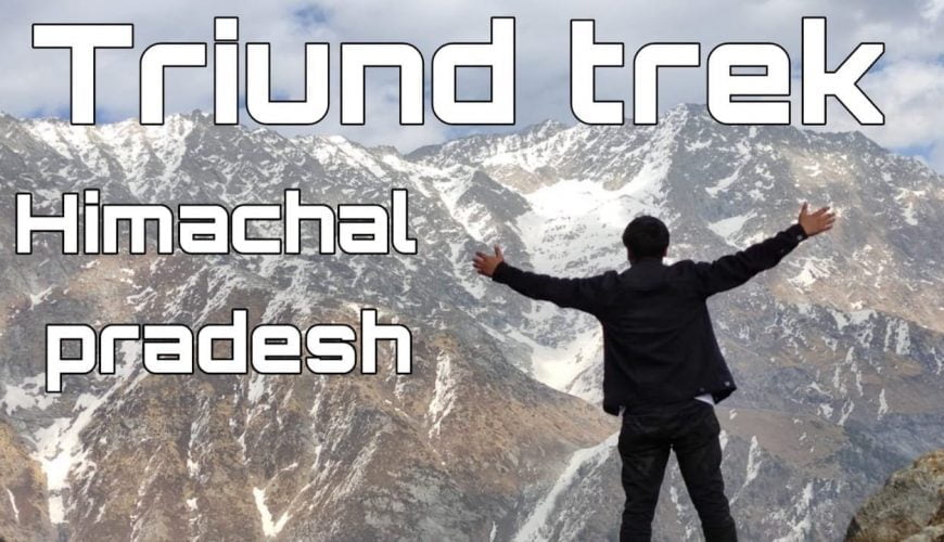 |Triund | at the foot of the Dhauladhar ranges||the beuty of Himachal pradesh|| Nikhil kashyap vlog