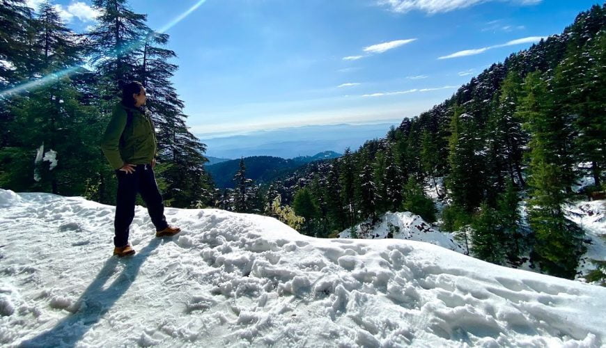 Triund trek in winter February 2018//Ep-2