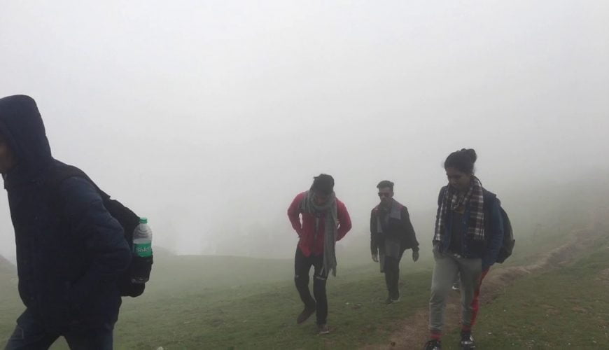 Triund Trek in October 2018 | Hail Storm | Mcleodganj | Dharamshala