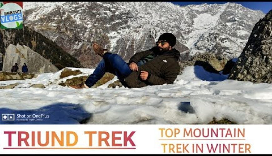 Triund trek |triund| Triund Trek 2021| snow| dharmshala | Mcleodganj | mountain| Bhatujivlogs