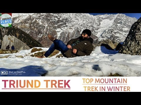 Triund trek |triund| Triund Trek 2021| snow| dharmshala | Mcleodganj | mountain| Bhatujivlogs