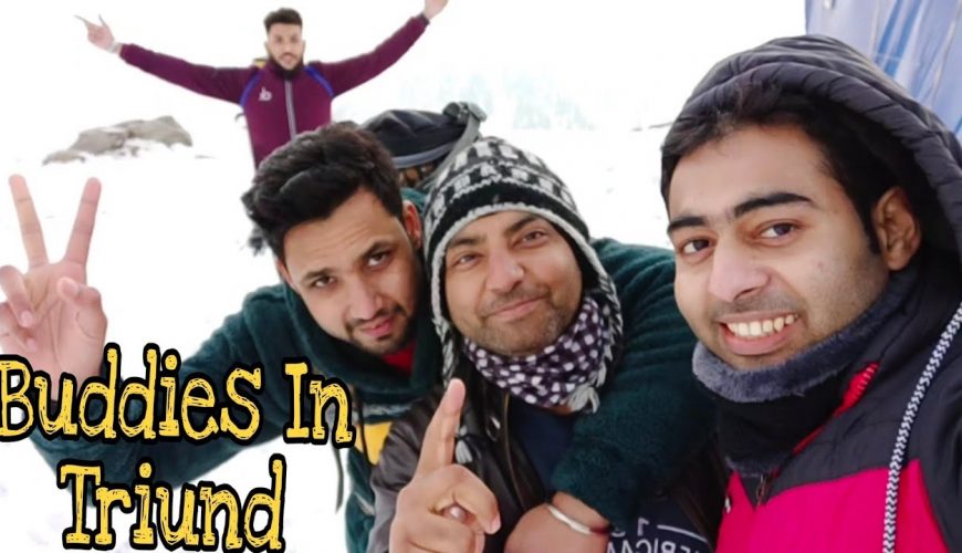 Buddies in Triund || Winter Trek || Travel Vlog || Amar Saini || First Shoot Official