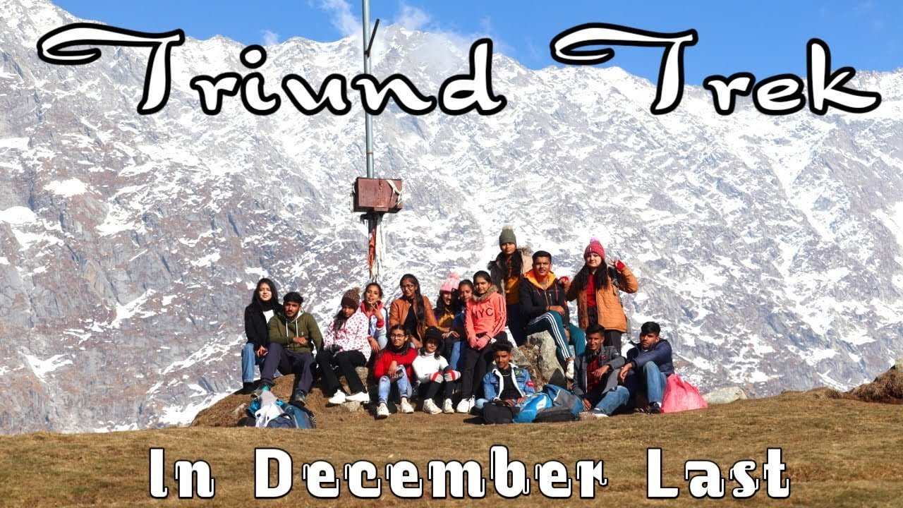 Triund Trek In December Last | Best Time To Visit Triund  | Dharamshala Vlog