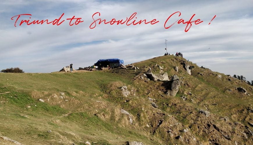 Trek from Triund to SnowLine Cafe, Himachal Pradesh, Vlog 2