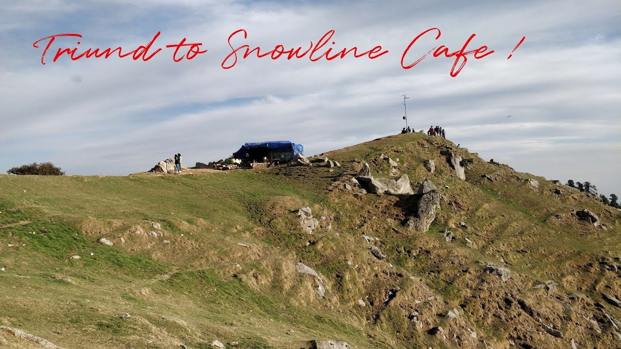 Trek from Triund to SnowLine Cafe, Himachal Pradesh, Vlog 2
