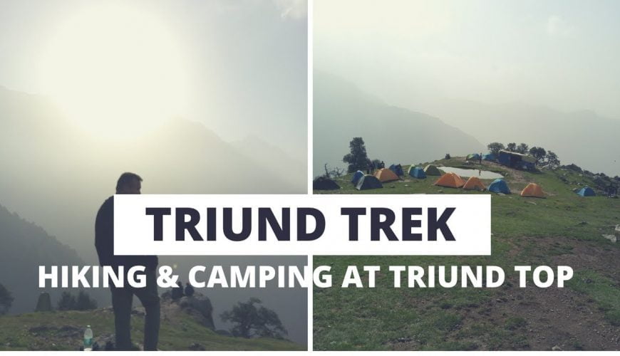 Triund Trek | Hiking and Camping at Triund | Travel Vlog