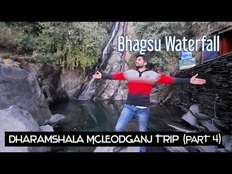 #bhagsuwaterfall ! back form triund ! Dharamshala Mcleodganj Trip (part 4)
