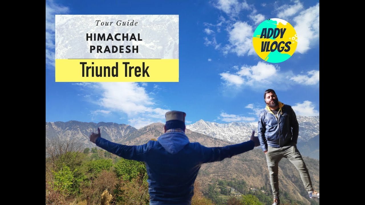 Triund Trek Himachal Pradesh | Dharamshala | Himachal Vlogs | Triund Teaser | Top Trek | Addy Vlogs