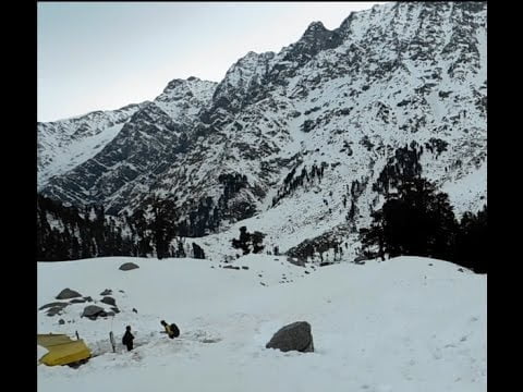 Triund Hill to Snowline Trek Part-3 ( McLeod Ganj to Snowline–Dhramshala–Himichal Pradesh–India)