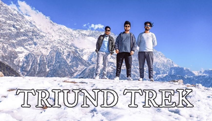 TRIUND TREK | SNOW IN TRIUND | TRIUND DHARAMSHALA MCLEODGANJ