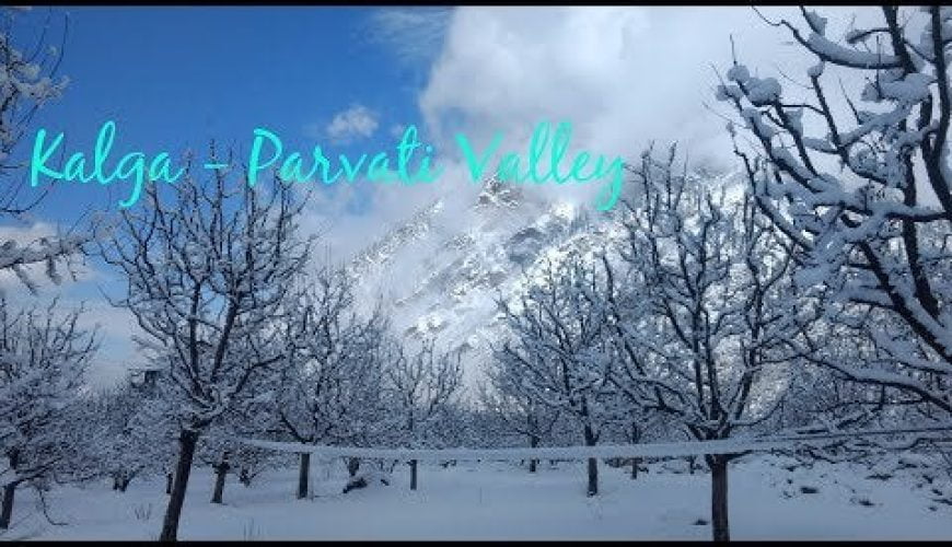 Most amazing views of Kalga Village Himachal Pradesh