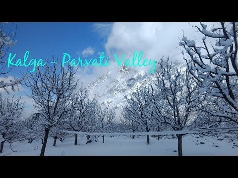 Most amazing views of Kalga Village Himachal Pradesh