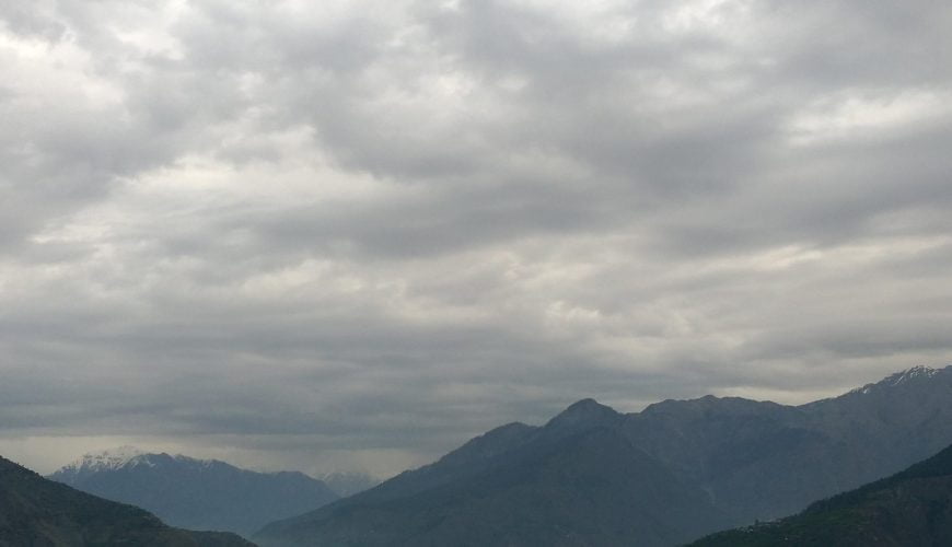 [OC] Lone places are worth a visit. This is Near Nagni Lake, Kullu.