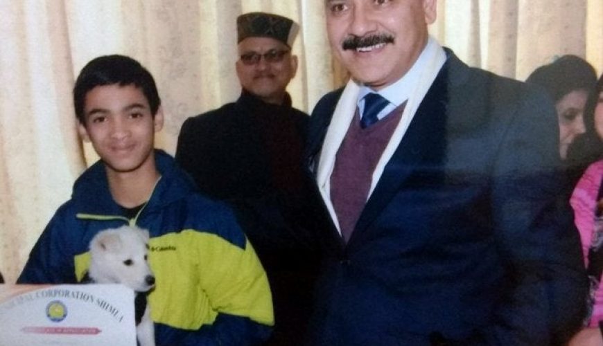 Shimla Municipal Corporation awarded for dog adoption policy