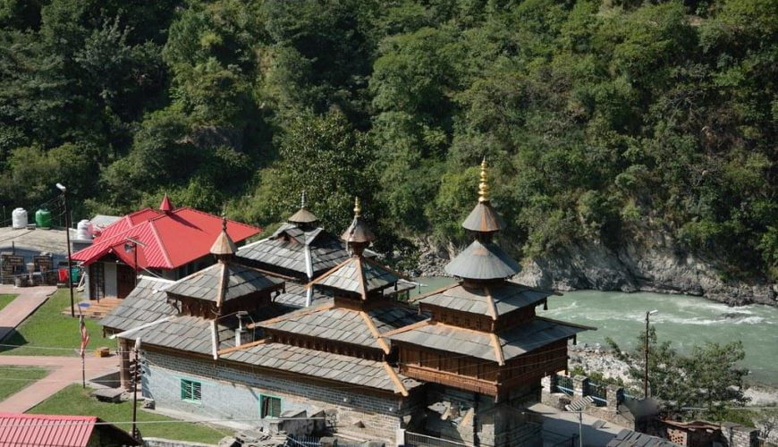 Mahasu Devta Temple , on the eastern bank of Tons River (Tamas) at Hanol village, near Chakrata ,Uttarakhand