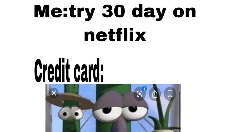 Netflix be like