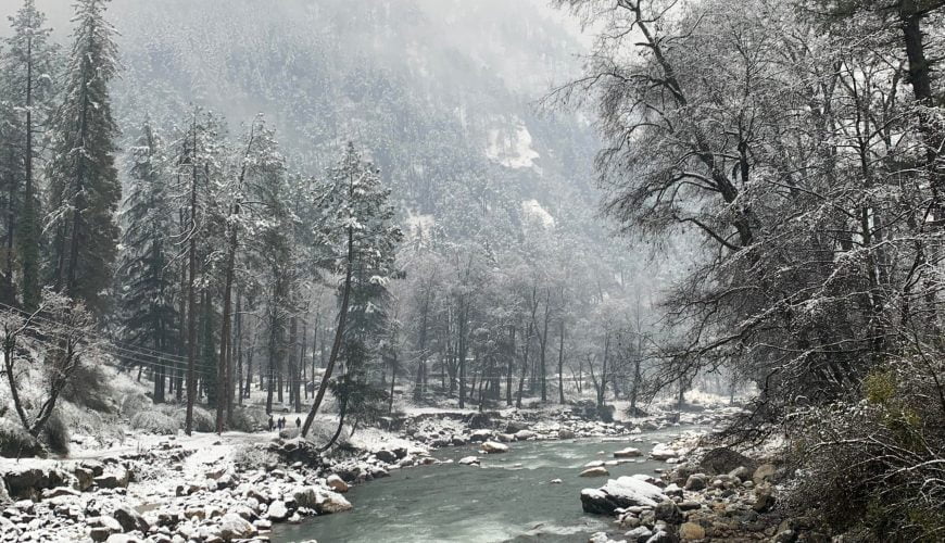 Katagala Dist. Kullu, Himachal Pradesh. January 2020.