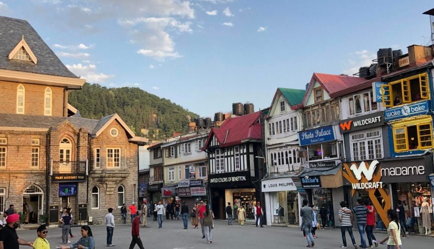 Mall road – shimla – May 2019